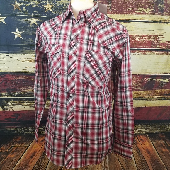 WYOMING TRADERS SNAP UP WESTERN OVERSIZED SHIRT - Picture 2 of 7
